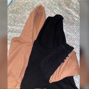 (2) Cropped Hoodies (BOGO CLOSET SALE)!!!!